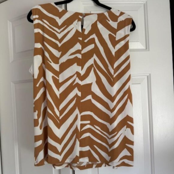 Calvin Klein Sleeveless Blouse - Picture 2 of 3